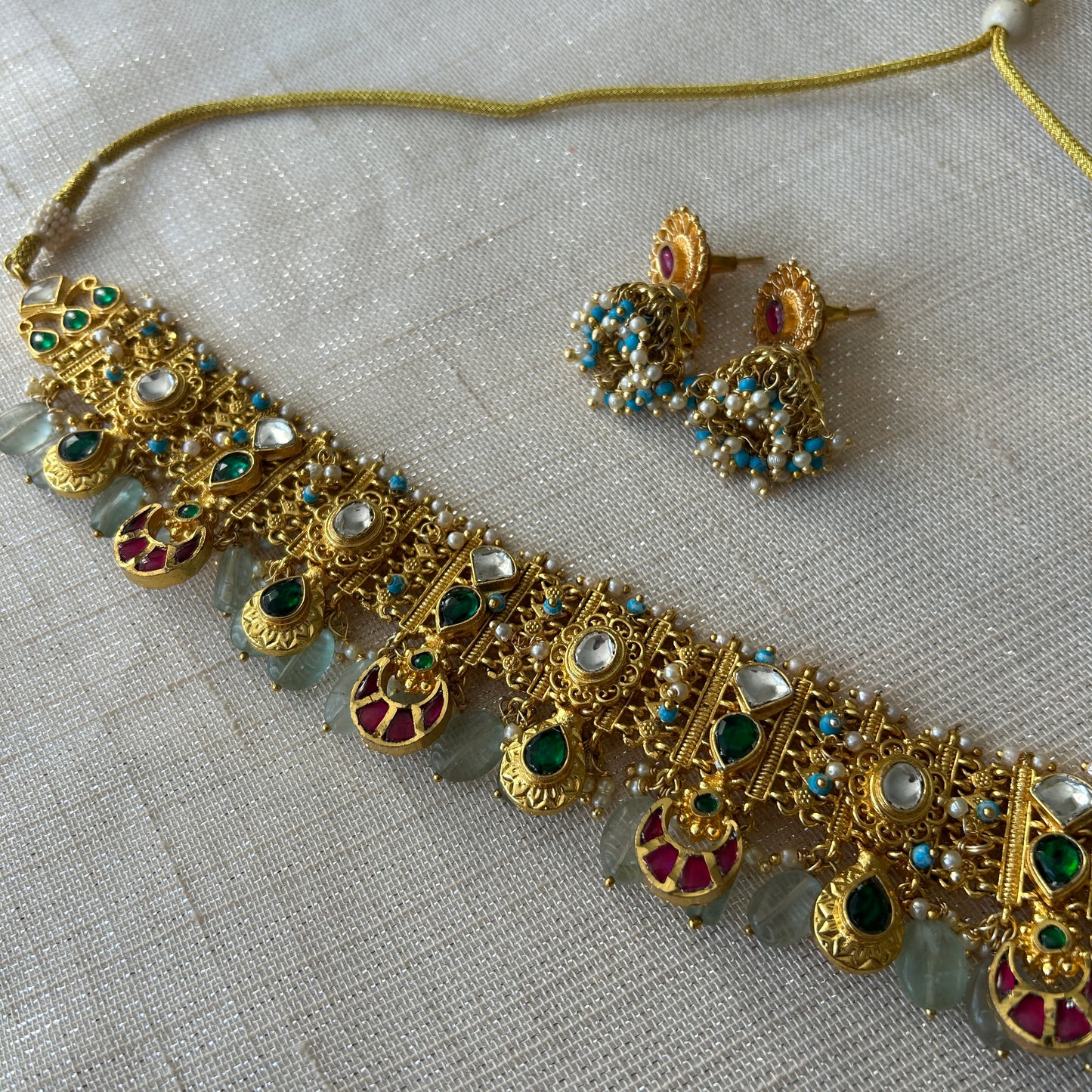 HARYANI GOLD SET