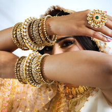 Load image into Gallery viewer, PAACHI KUNDAN LUXE BANGLES