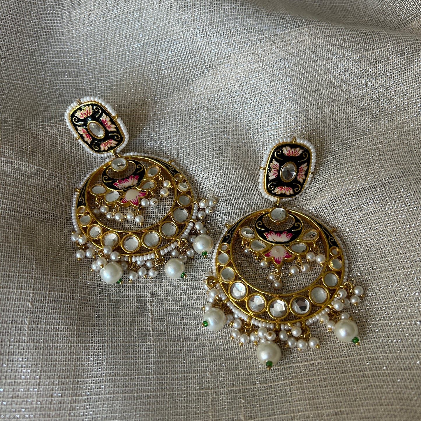 MEENA CHANDBALI EARRINGS