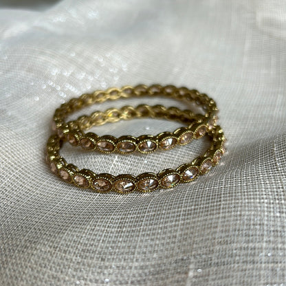 THIN POLKI BANGLES