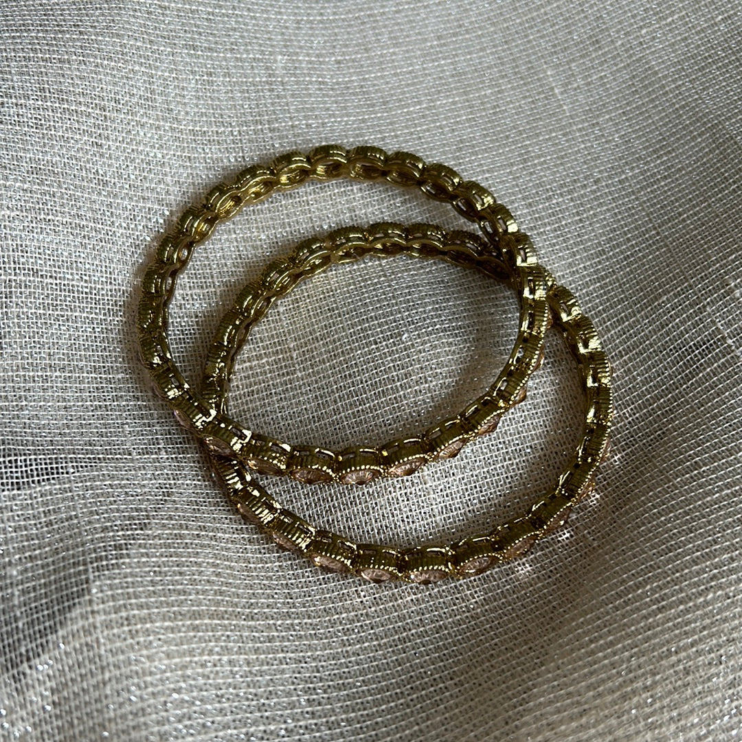 THIN POLKI BANGLES