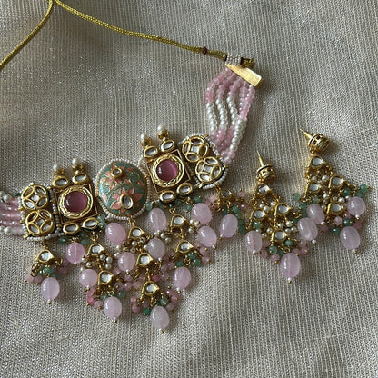 AHANA MEENAKARI SET