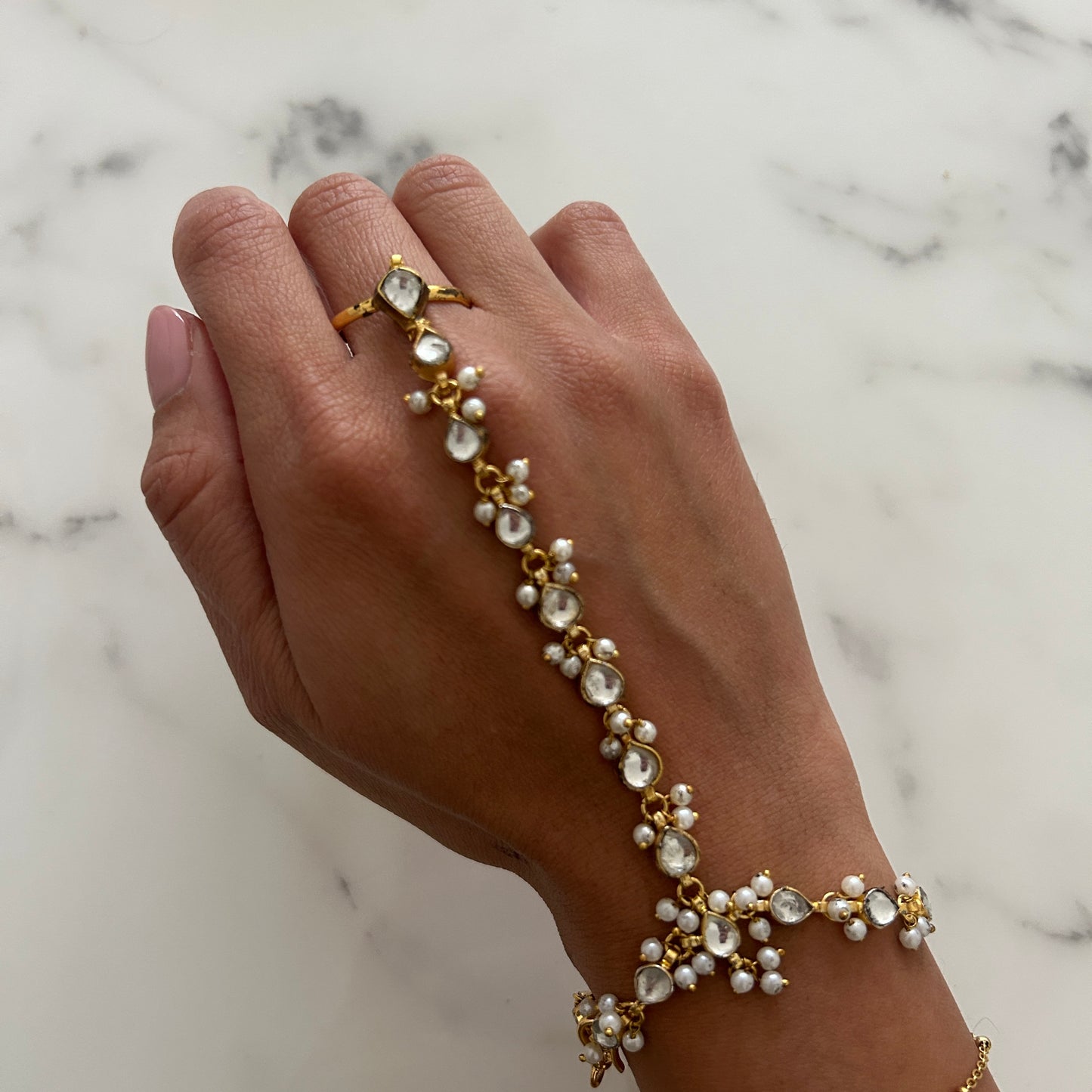KUNDAN HAND PIECE
