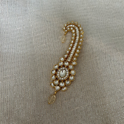 GROOMS KUNDAN KALGI PIECE