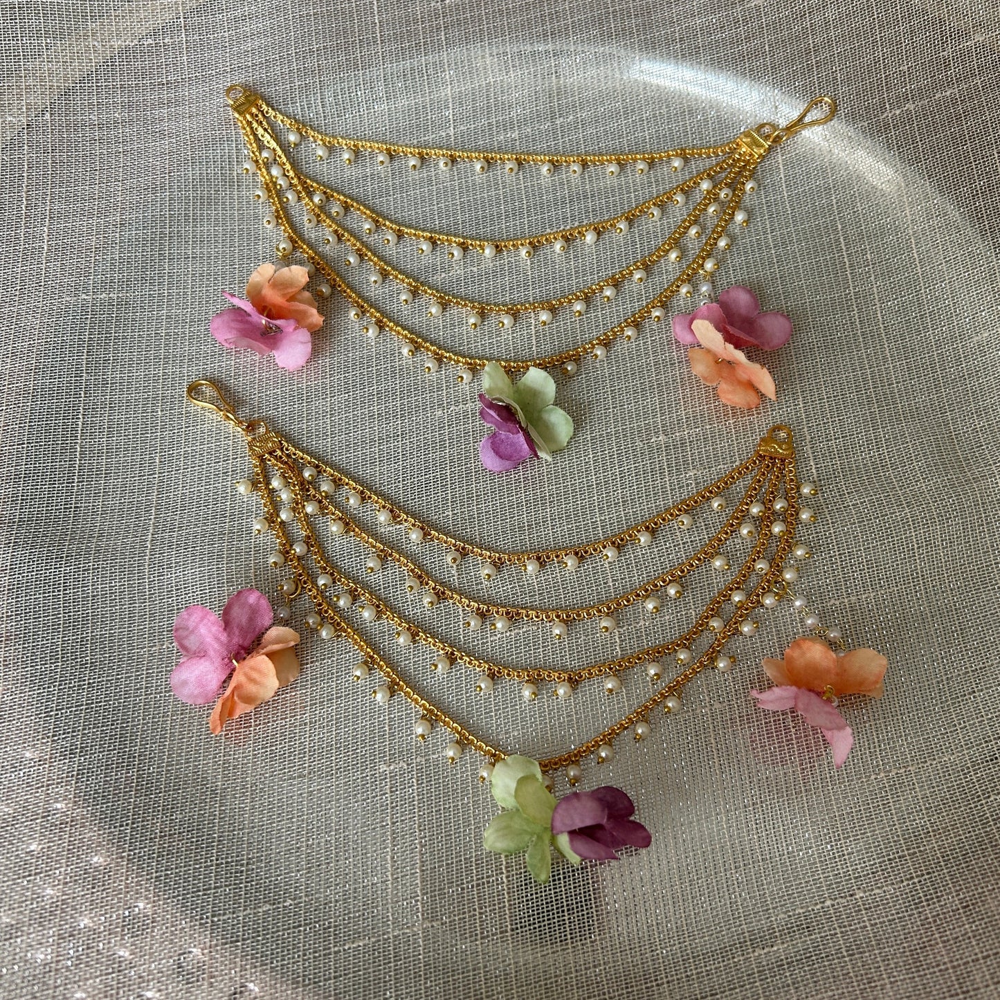 FLOWER GOLD STRING SAHARE