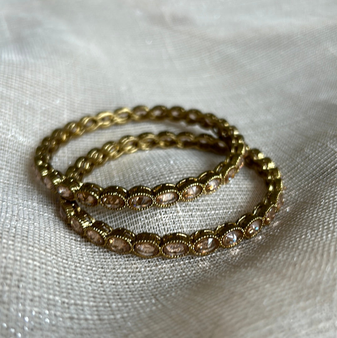 THIN POLKI BANGLES