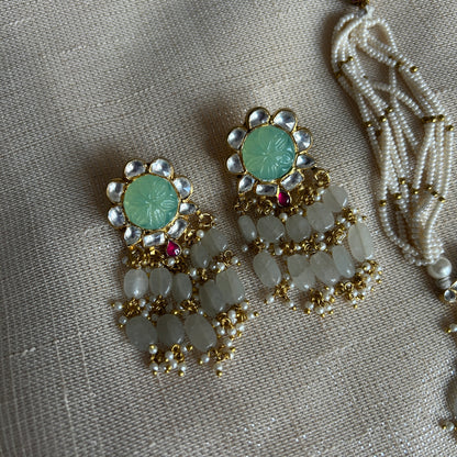 ZINNI MINT BEAD SET
