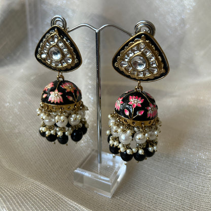 MEENA JHUMKI EARRINGS