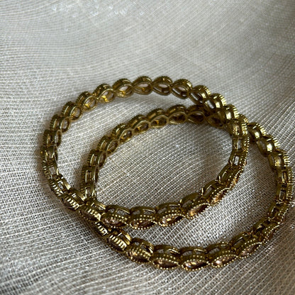 THIN POLKI BANGLES