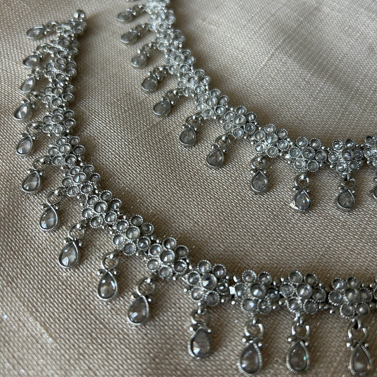 SILVER ANKLETS