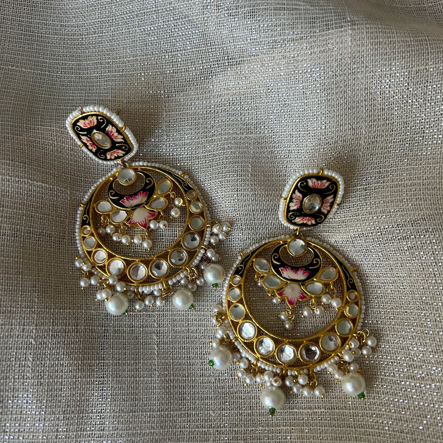 MEENA CHANDBALI EARRINGS