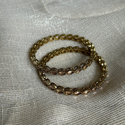 THIN POLKI BANGLES