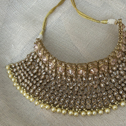 NAHARA POLKI PEARL SET