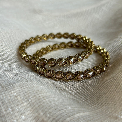 THIN POLKI BANGLES