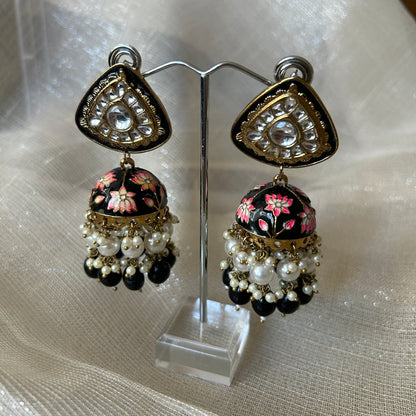 MEENA JHUMKI EARRINGS