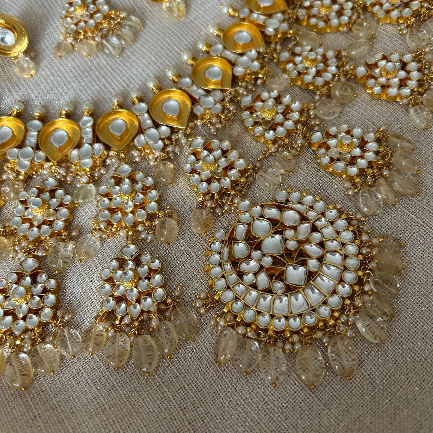 KIRAN LUXE KUNDAN SET (PRE-ORDER)