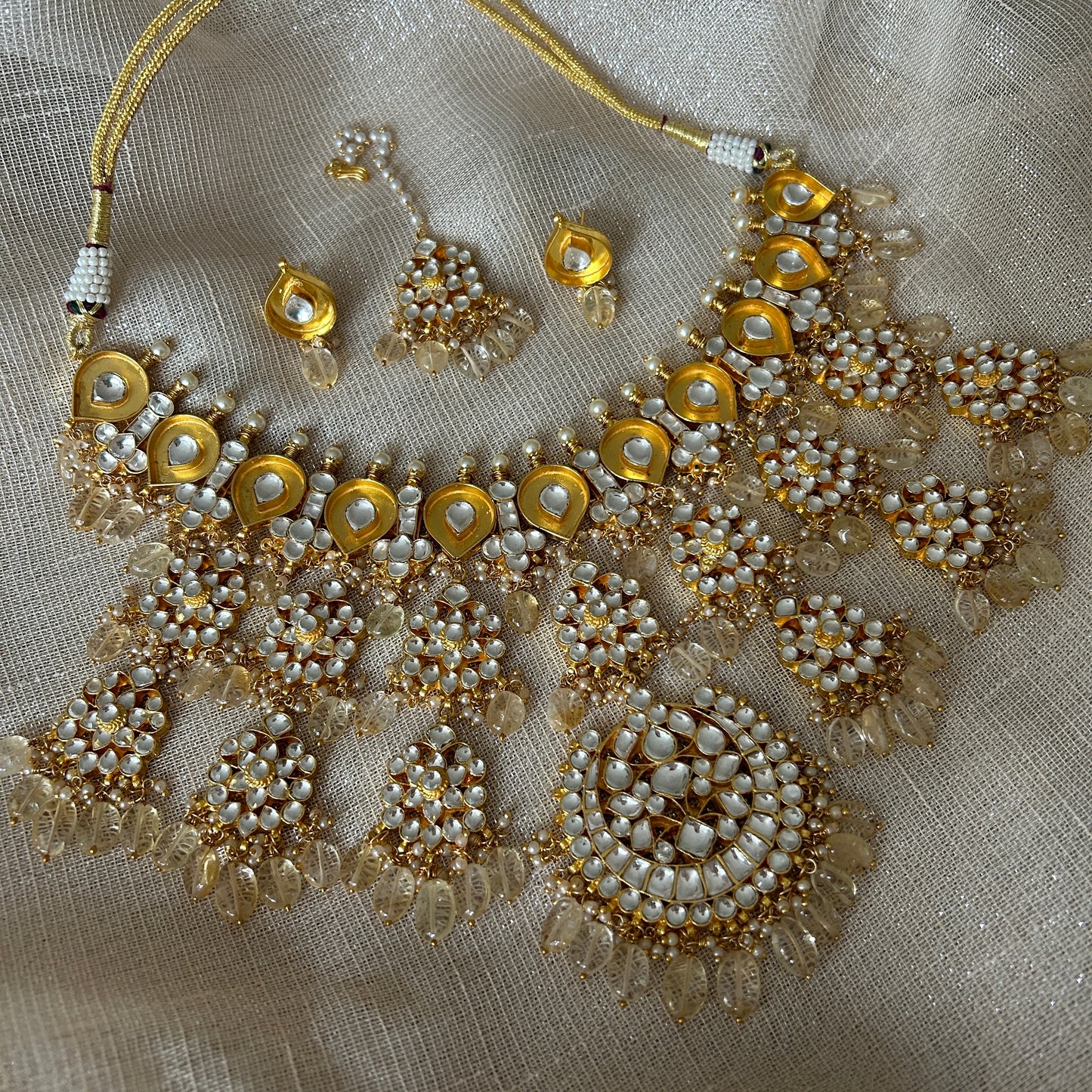 KIRAN LUXE KUNDAN SET (PRE-ORDER)