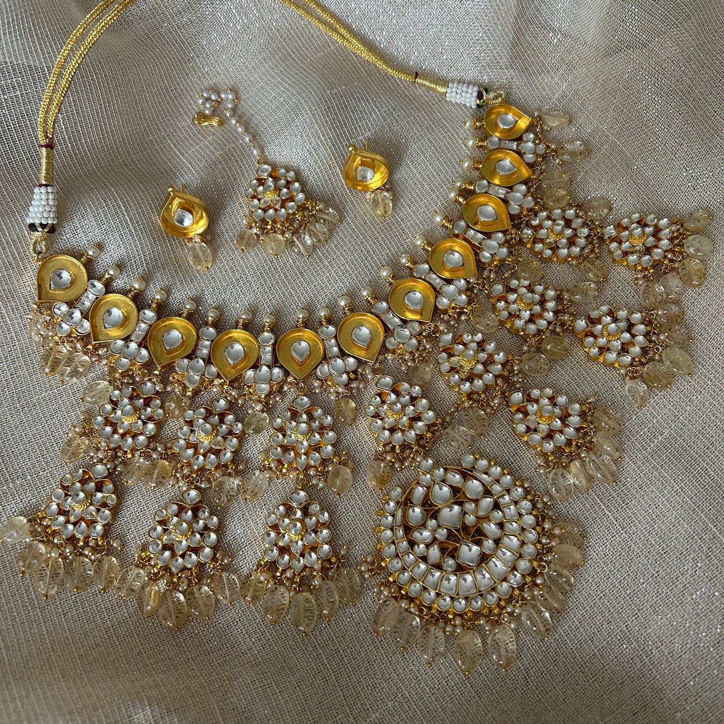 KIRAN LUXE KUNDAN SET (PRE-ORDER)