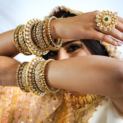 AVNI PAACHI KUNDAN LUXE BANGLES