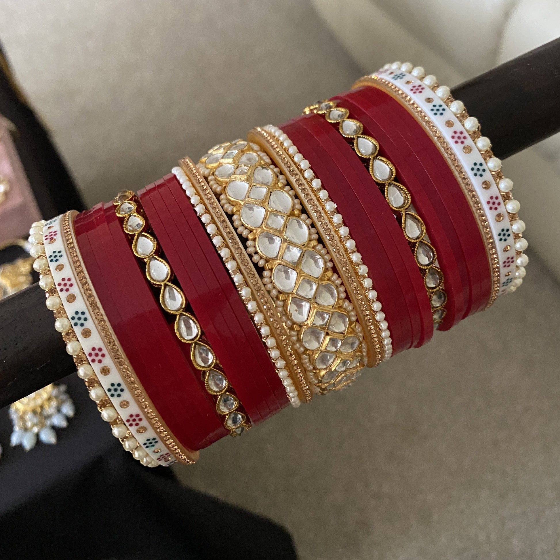 PAACHI KUNDAN LUXE BANGLES - The Jewel Project