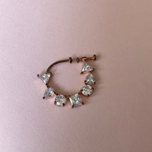 Load image into Gallery viewer, SONAM ZIRCON NOSE RING NATH - The Jewel Project