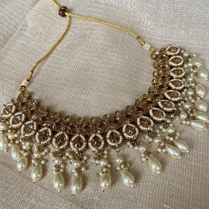 MANNAT PEARL SET - The Jewel Project