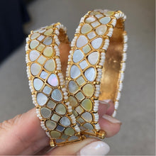 Load image into Gallery viewer, MOTHER OF PEARL BANGLES - The Jewel Project