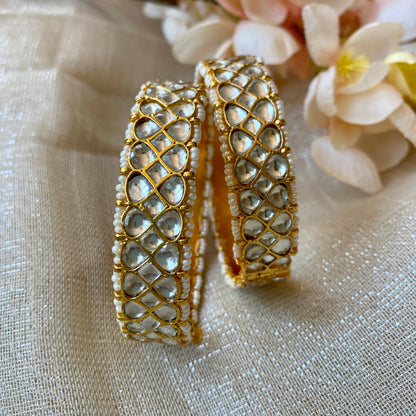 PAACHI KUNDAN LUXE BANGLES - The Jewel Project