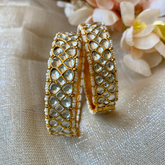 PAACHI KUNDAN LUXE BANGLES - The Jewel Project