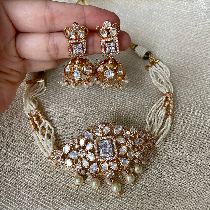 MISBAH AD ROSE GOLD SET - The Jewel Project