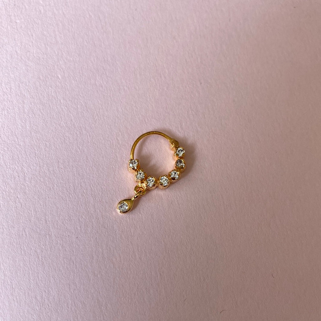 ZIRCON NOSE RING NATH - The Jewel Project